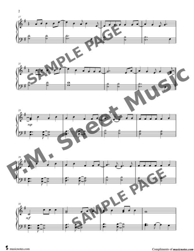 Exile (Easy Piano) By Taylor Swift F.M. Sheet Music Pop